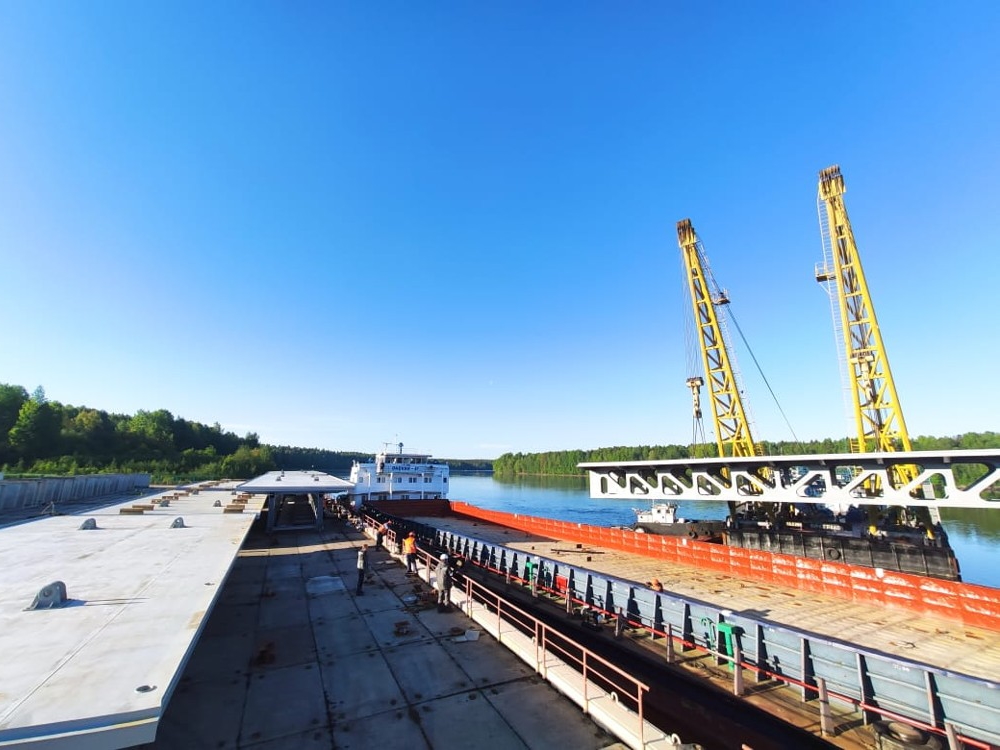 Реконструкции мостового перехода Верхне-Свирской ГЭС (ГЭС-12) Каскада Ладожских ГЭС