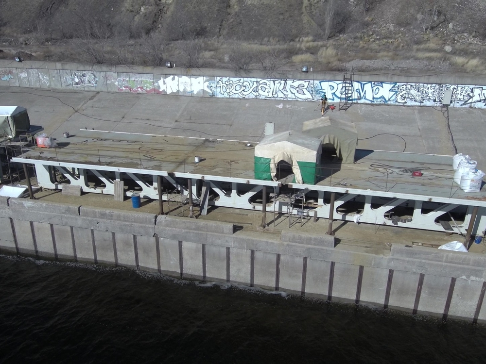 Реконструкции мостового перехода Верхне-Свирской ГЭС (ГЭС-12) Каскада Ладожских ГЭС